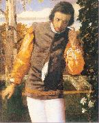 Arthur Devis Benedick in the Arbor oil painting